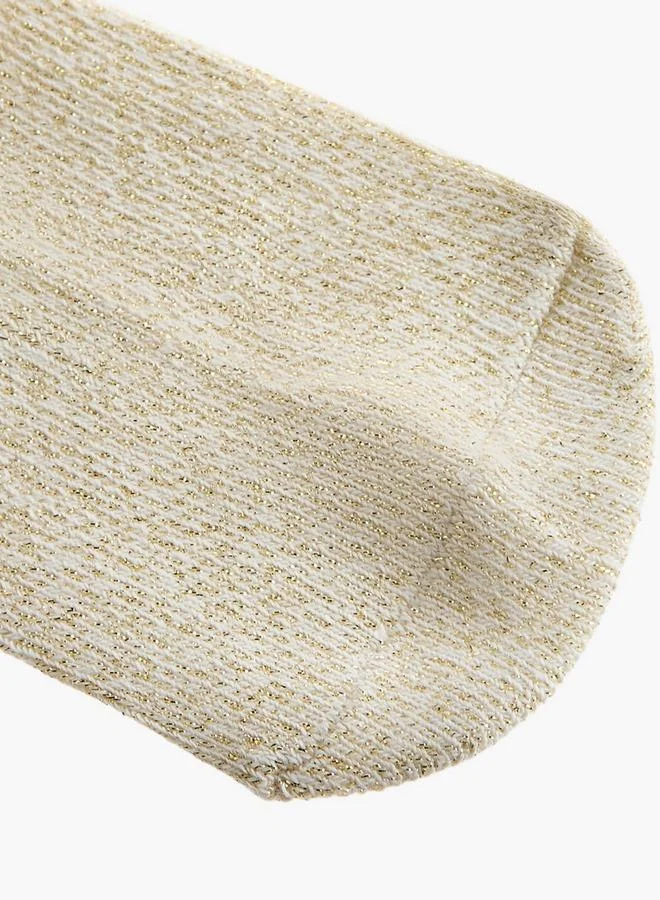 Flora Bella By Shoexpress Pack Of 2 Flora Bella Girls Socks Embroidered Frill Detail Ramadan Collections